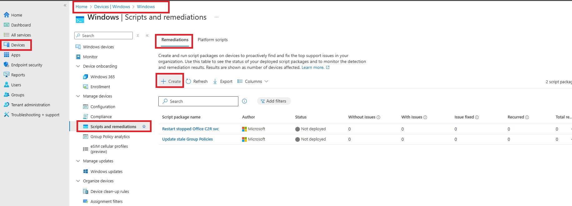 Deploy PowerShell Using Intune