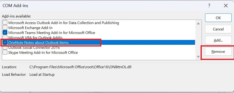 Outlook-Client-Add-ins-OneNote-User-can-configure