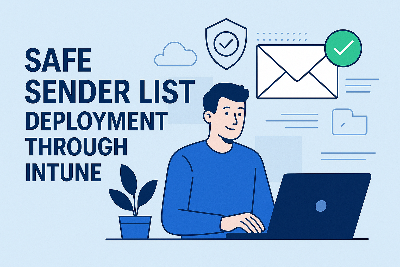 Safe Senders List Deployment Through Intune