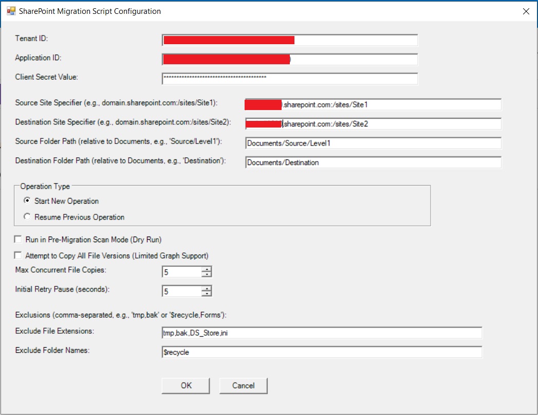 SharePoint Drive Migration Tool