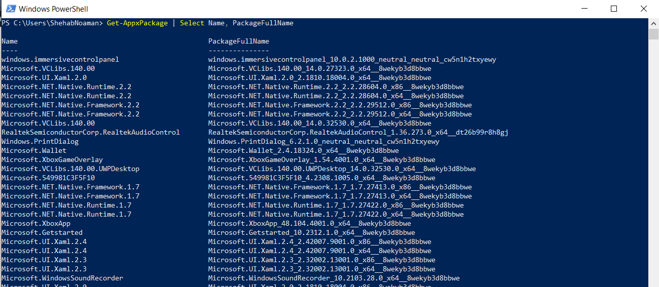 Get Application User Model ID (AUMID)